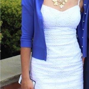 Lily Pulitzer, white eyelet lace dress, Size 0